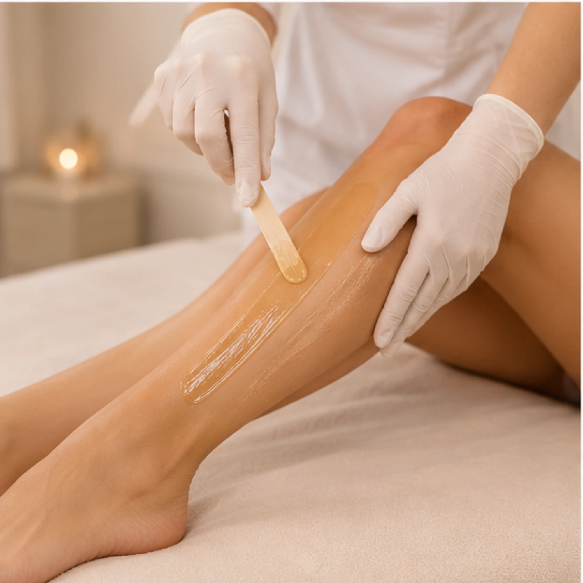 Full leg waxing