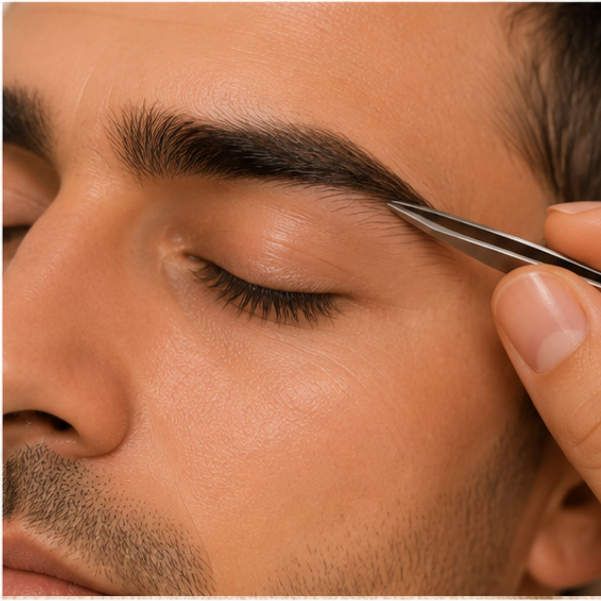 Men's eyebrow design